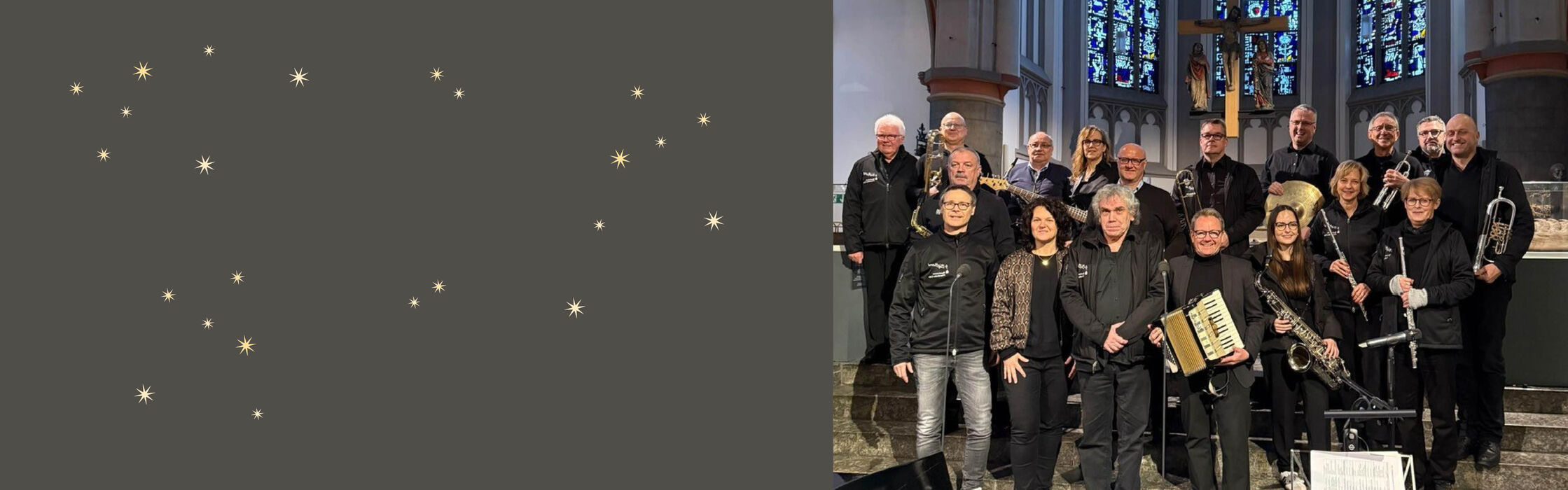 Weihnachtliches Benefizkonzert mit der Big Band der Sparkasse Pforzheim Calw am 28.11.2026